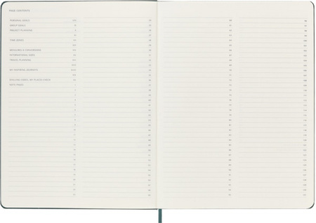 Notes MOLESKINE PROFESSIONAL XL (19x25 cm), forest green, twarda oprawa, 192 strony, zielony