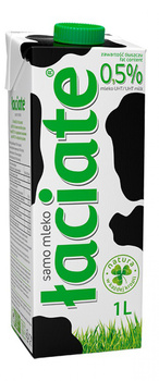 Mleko ŁACIATE, 0,5%, 1 l