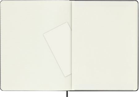 Notes MOLESKINE Classic XL (19x25cm) w linie, twarda oprawa, 192 strony, czarny