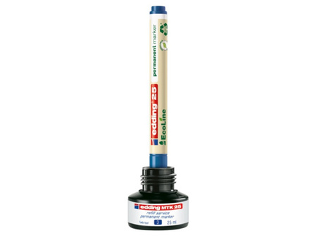 Marker permanentny e-25 EDDING ecoline, 1mm, czarny