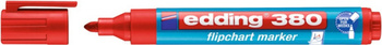 Marker do flipchartów e-380 EDDING, 1,5-3mm, czerwony