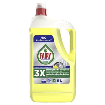 Płyn do mycia naczyń FAIRY Lemon, profesjonalny, 5l