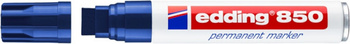 Marker permanentny e-850 EDDING, 5-15 mm, niebieski