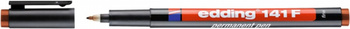 Foliopis permanentny e-141 F EDDING, 0,6mm, brązowy
