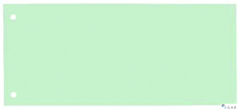 Przekładki indeksujące kartonowe 1/3 A4 ELBA, jasnozielone, 100205028