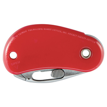 Nóż bezpieczny, składany PSC2, czerwony