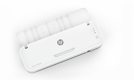 Laminator HP ONELAM 400, A4, prędkość laminowania 40 cm/min, biały