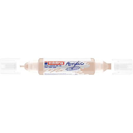 Marker akrylowy 3D e-5400 EDDING, podwójny, 2-3 mm, 5-10 mm, ciepły beżowy