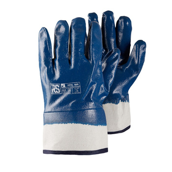 Rękawice RS OPAL 800, typu ciężki nitryl, rozm.10, niebieskie