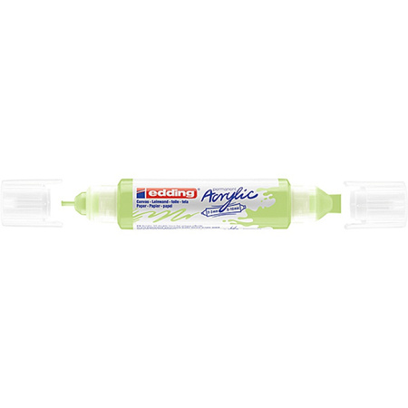 Marker akrylowy 3D e-5400 EDDING, podwójny, 2-3 mm, 5-10 mm, pastelowa zieleń