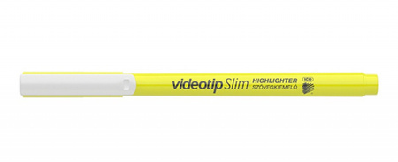 Zakreślacz ICO Videotip Slim C, Fluo, 4 szt., blister, mix kolorów