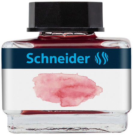 Atrament do piór SCHNEIDER, 15 ml, blush / ciemnoróżowy