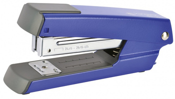 Zszywacz KANGARO DS-35, zszywa do 30 kartek, metalowy, w pudełku PP, granatowy