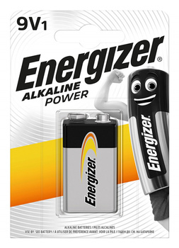 Bateria ENERGIZER Alkaline Power, E, 6LR61,9V
