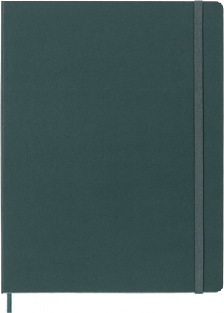 Notes MOLESKINE PROFESSIONAL XL (19x25 cm), forest green, twarda oprawa, 192 strony, zielony