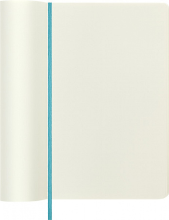 Notes MOLESKINE L (13x21 cm) gładki, miękka oprawa, reef blue, 192 strony, niebieski