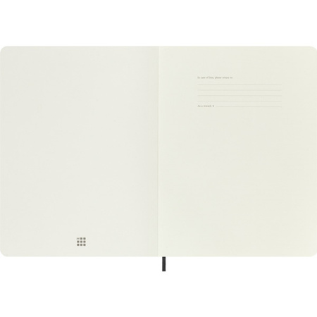 Notes MOLESKINE Classic XL (19x25cm) gładki, miękka oprawa, 192 strony, czarny