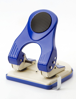 Dziurkacz KANGARO Perfo 40, dziurkuje do 40 kartek, niebieski