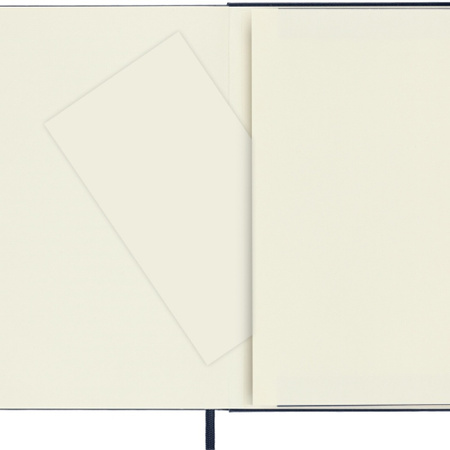 Notes MOLESKINE Classic M (11,5x18 cm) w kropki, twarda oprawa, sapphire blue, 208 stron, niebieski