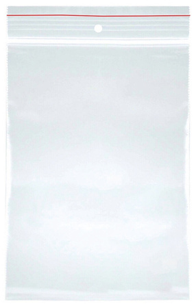 Torebka strunowa OFFICE PRODUCTS, LDPE, 140x150mm, 100szt., transparentna