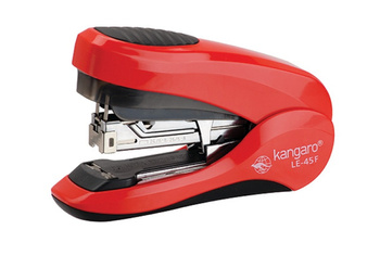 Zszywacz KANGARO LE-45F, zszywa do 40 kartek, czerwony