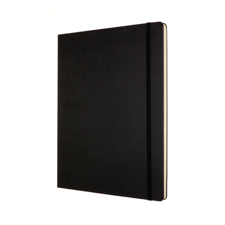 Notes MOLESKINE Classic XXL (21,6x27,9 cm) w kratkę, twarda oprawa, 192 strony, czarny