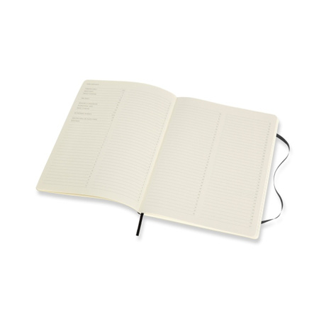 Notes MOLESKINE PROFESSIONAL XL (19x25 cm), miękka oprawa, 192 strony, czarny