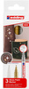Marker olejowy błyszczący e-751 EDDING, 1-2mm, 3 szt., mix kolorów metalicznych