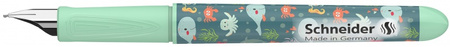 Pióro wieczne SCHNEIDER Zippi Happy Fish, M, jasnozielone