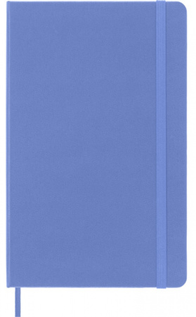 Notes MOLESKINE Classic L (13x21 cm) w linie, twarda oprawa, hydrangea blue, 240 stron, niebieski
