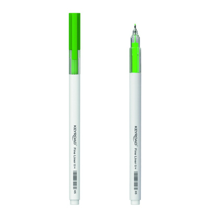 Cienkopis KEYROAD, 0,4mm, 4 szt., blister