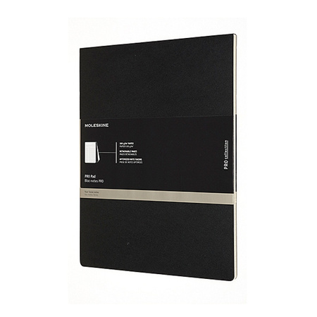 Notes reporterski PRO PAD MOLESKINE Letter (21,59x27,94 cm), 96 stron, czarny