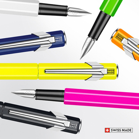 Pióro wieczne CARAN D'ACHE 849 Fluo Line, M, żółte