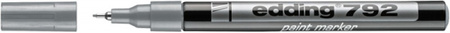 Marker olejowy e-792 EDDING, 0,8mm, srebrny