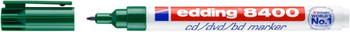 Marker do płyt cd/dvd/bd e-8400 EDDING, 0,5-1mm, zielony