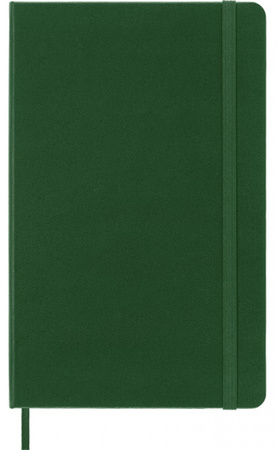 Notes MOLESKINE Classic L (13x21cm) w linie, twarda oprawa, myrtle green, 240 stron, zielony