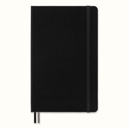 Notes MOLESKINE Classic L (13x21cm) w kratkę, twarda oprawa, 400 stron, czarny