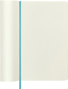 Notes MOLESKINE L (13x21 cm) gładki, miękka oprawa, reef blue, 192 strony, niebieski