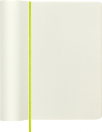 Notes MOLESKINE Classic L (13x21 cm) gładki, miękka oprawa, lemon green, 192 strony, zielony