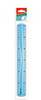Linijka KEYROAD, 30cm, elastyczna, zawieszka, mix kolorów