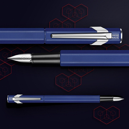 Pióro wieczne CARAN D'ACHE 849, M, niebieskie