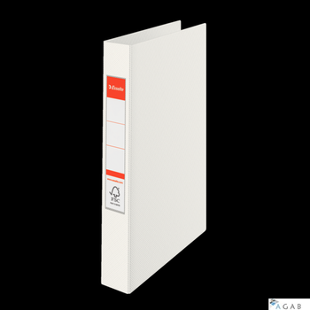 Segregator Esselte A4 z 2 kółkami, grzbiet 42 mm, biały, , 14449