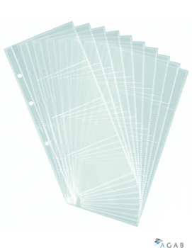 Zestaw kieszonek na wizytówki do VISIFIX 238719(10) przezroczyste DURABLE