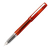 Pióro wieczne Platinum Prefounte Vermilion Orange, F, w plastikowym opakowaniu, na blistrze, pomarańczowe