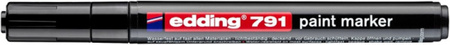 Marker olejowy e-791 EDDING, 1-2mm, czarny