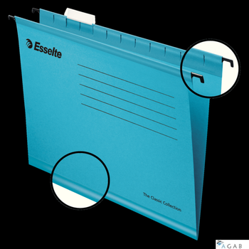 Teczki zawieszane Esselte Classic A4, niebieski, 25 szt. PENDAFLEX 90311
