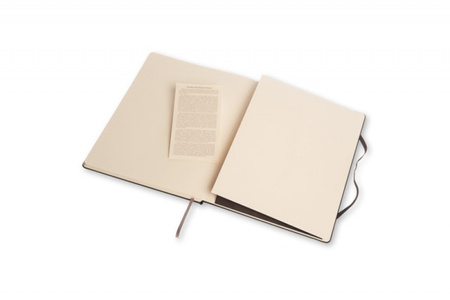 Notes MOLESKINE Classic XL (19x25cm) w linie, twarda oprawa, 192 strony, czarny