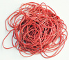 Gumki recepturki Q-CONNECT, 100g, średnica 50mm, czerwone
