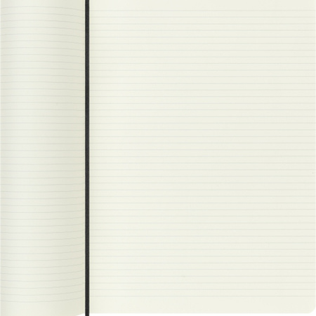 Notes MOLESKINE Classic A4 (21x29,7 cm) w linie, miękka oprawa, 192 strony, czarny