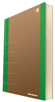 Notatnik DONAU Life, organizer, 165x230mm, 80 kart., zielony